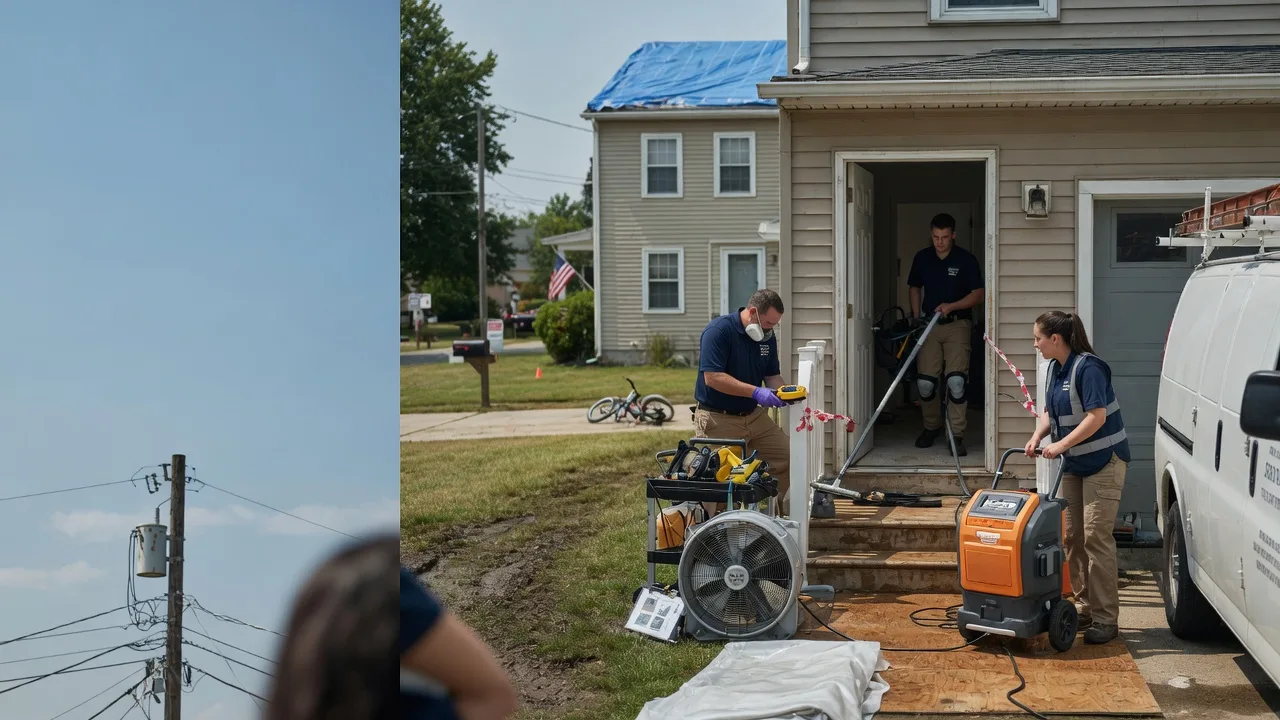 Water Damage Repair in North Dighton, MA near me